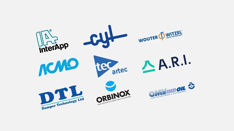 InterApp, Cyl, Wouter Witzel, ACMO, TEC artec, DTL, Orbinox, A.R.I., OMV Indoil, leden van AVK Group