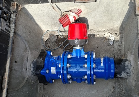 Automatisatie calamiteitsafsluiter AVK Belgium De Lijn Kortrijk 