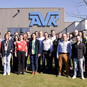 Groepsfoto van team AVK Belgium