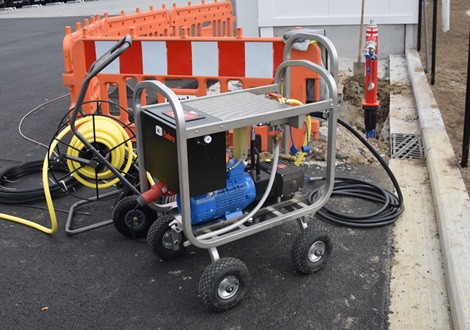 Hydrostatische pomp MPP 70-35 voor druktesten 