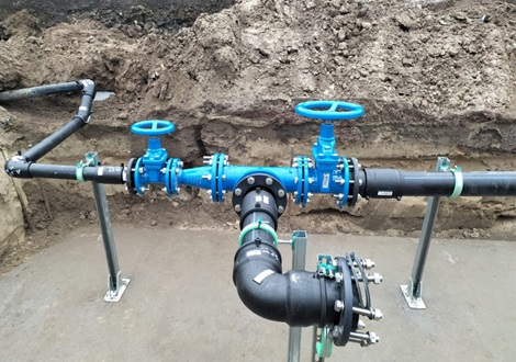 Bovengrondse opstelling elektrolassen 