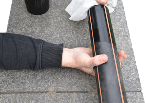 Plasson Vochtige doekjes voor polyethyleen buizen