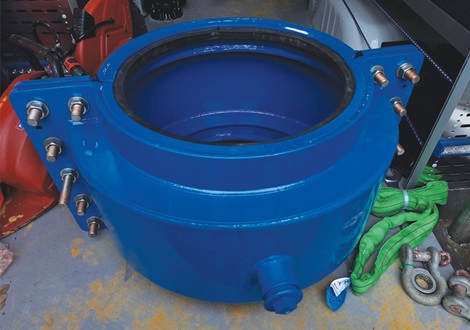 Hydro cos herstelklem van AVK Belgium 