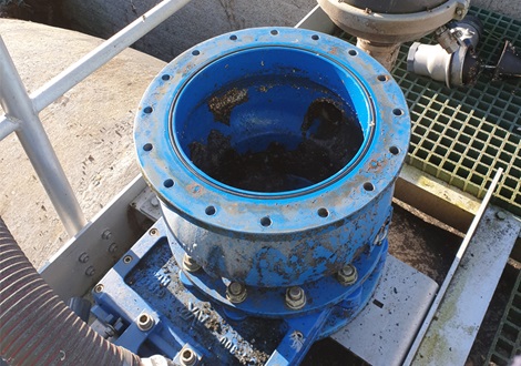 Entretien périodique de la vanne de transfert à Gand 