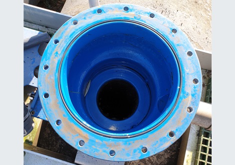 Periodiek onderhoud afsluiter gekuist overzet Gent