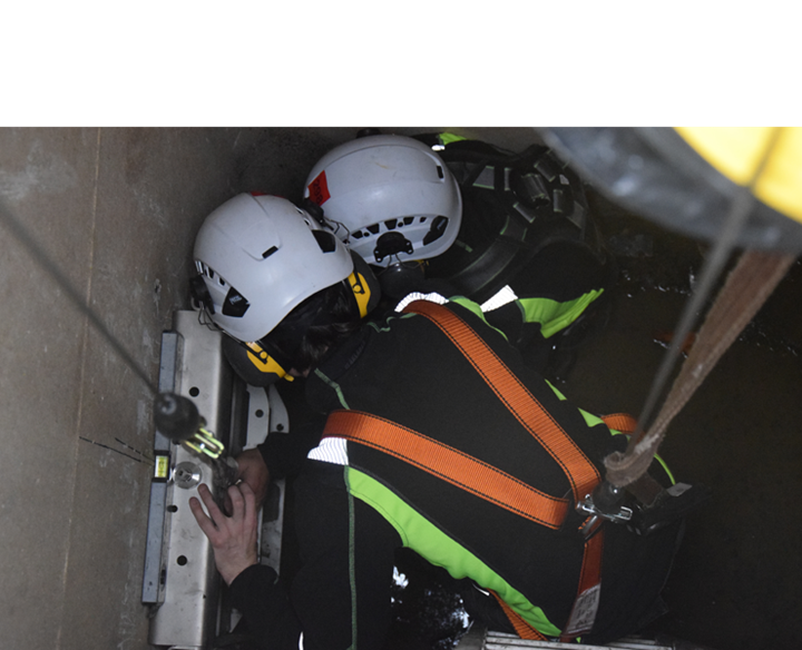 Installation d'un robinet d'arrêt d'urgence