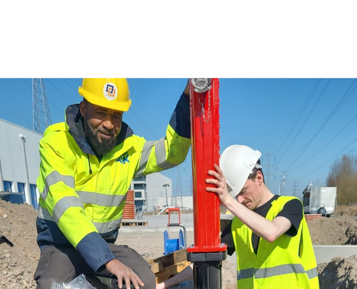 Plaatsing bovengrondse en ondergrondse hydranten 