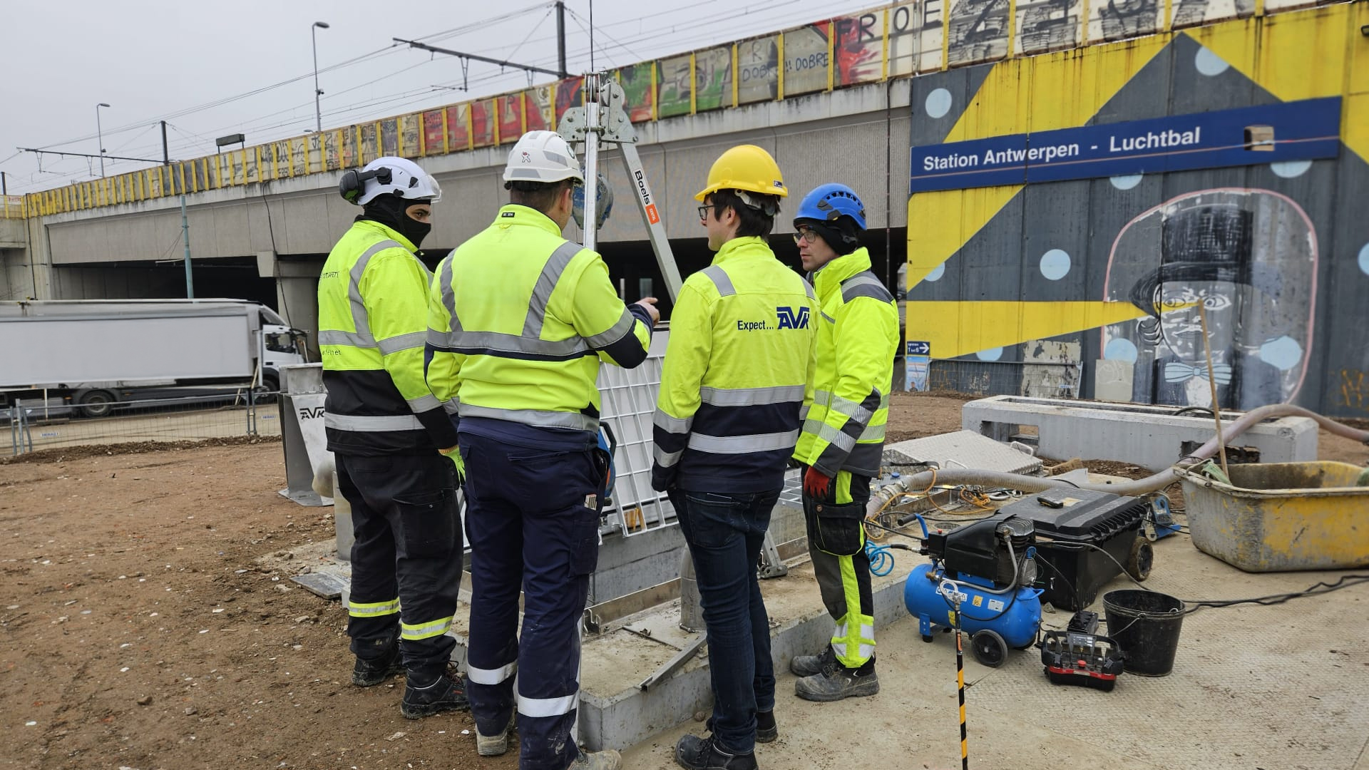 Visite sur site AVK Belgium