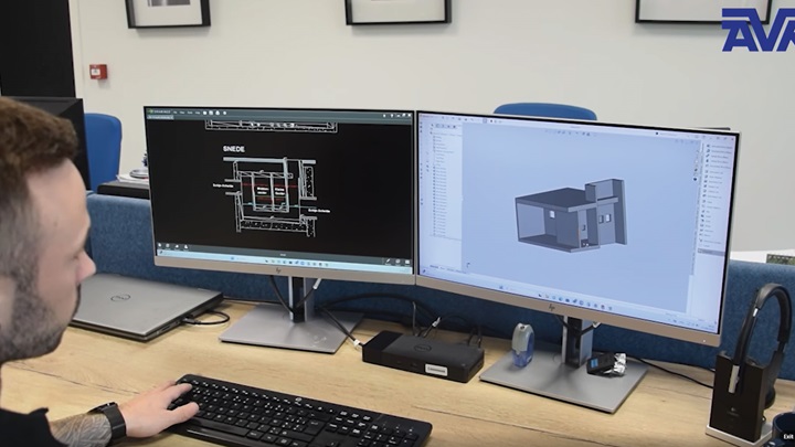 Ontwikkeling 2D- en 3D tekening van wandafsluiters AVK Belgium