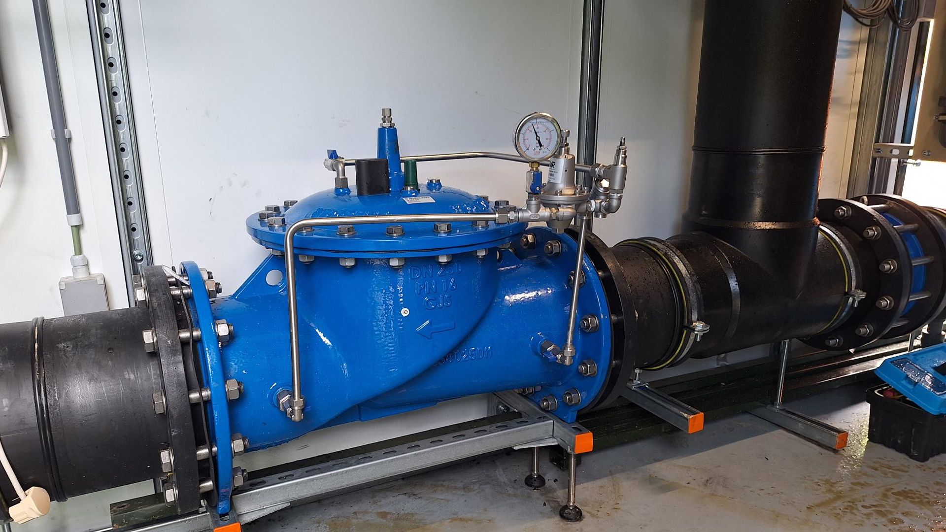 Mise en service PRV AVK Belgium