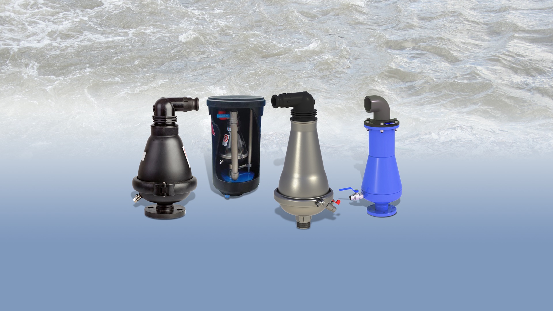 Ventouses eau d'assainissement