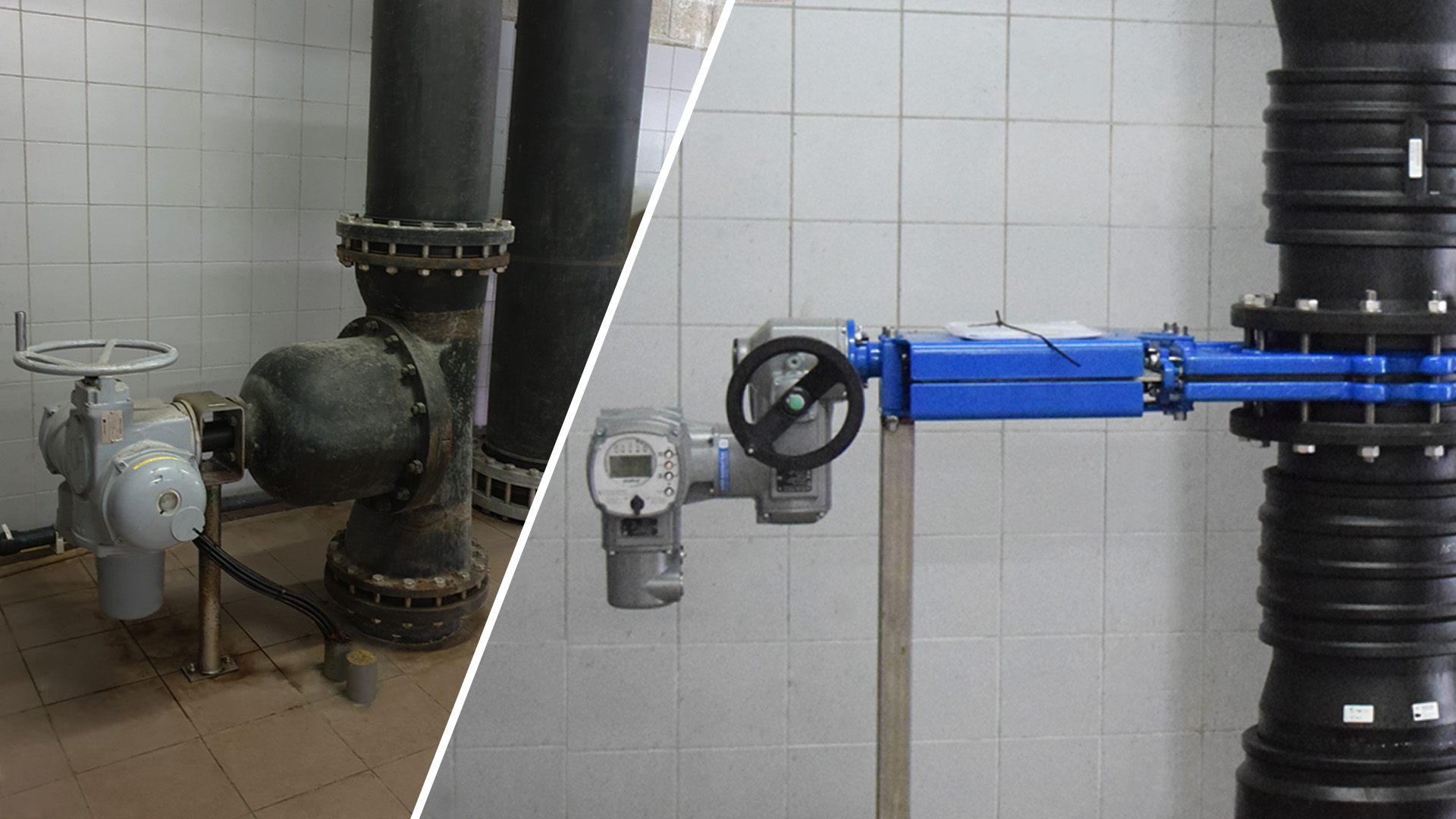 Banner Aquafin Moerbeke