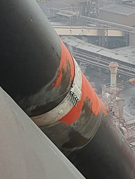 Herstelklem AVK bij Arcelor Mittal Gent