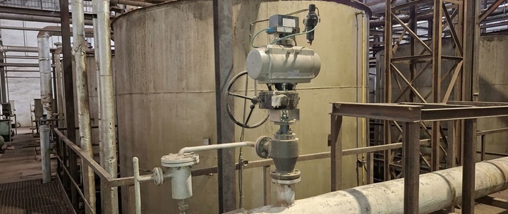 Desuperheater AVK in fabriek in Congo