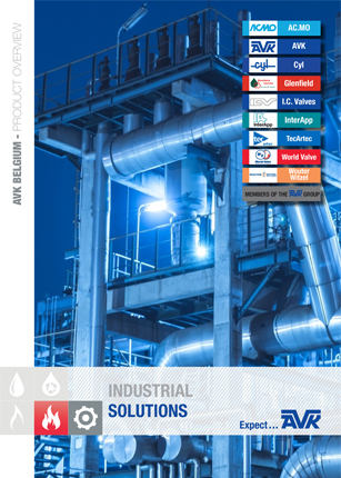 Voorpagina van brochure Industrial Division