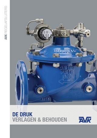 Productbrochure over drukverlagende en -behoudende regelafsluiters
