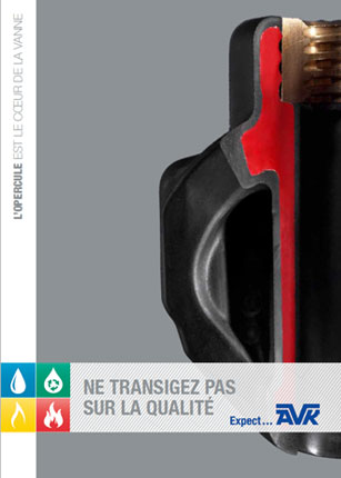 Brochure produit sur le processus et la qualité de la vanne dans une vanne à opercule AVK