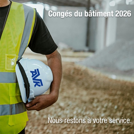 Congé du bâtiment 2026 AVK Belgium
