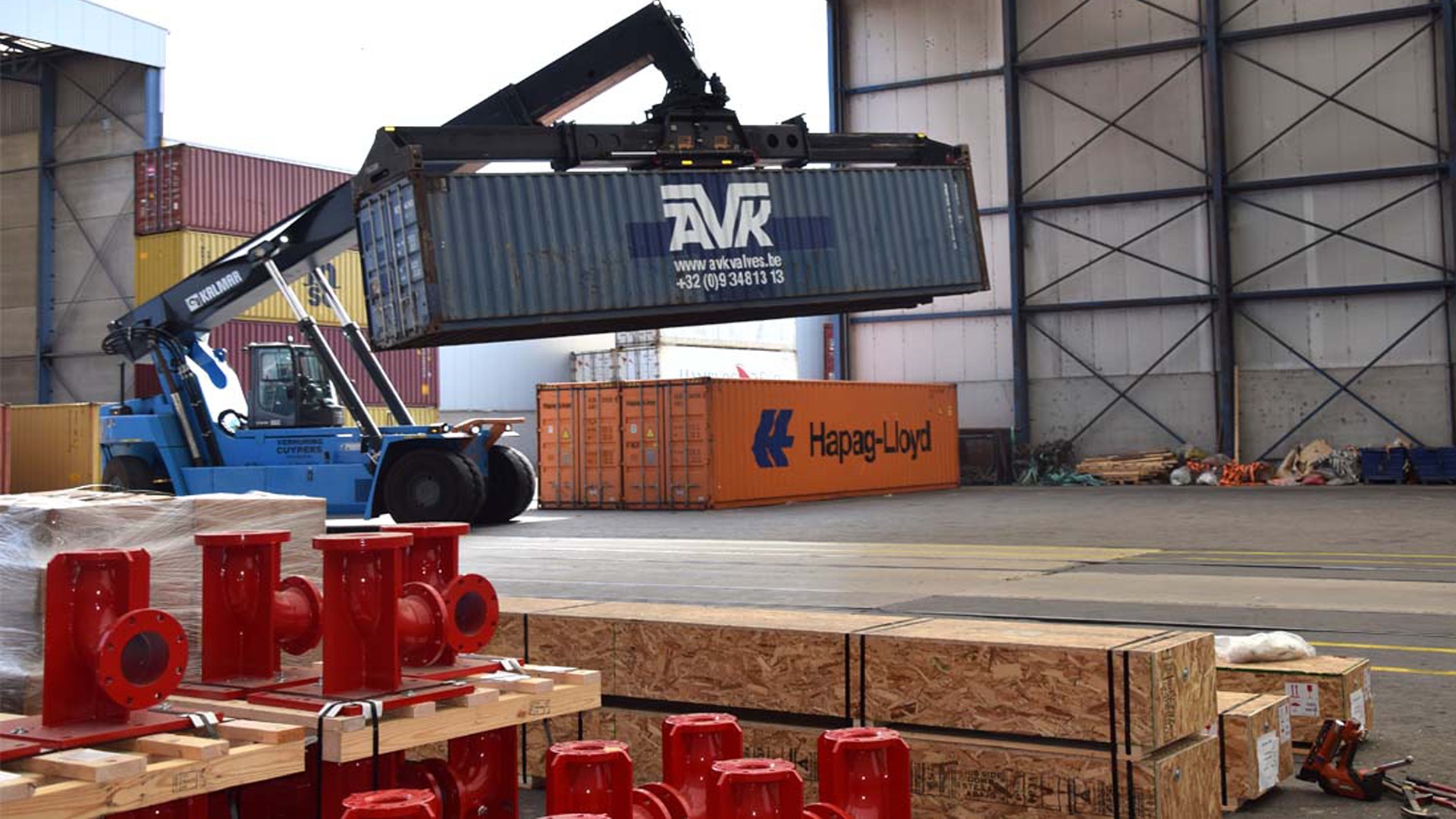 Livraison AVK pour Ineos Project One
