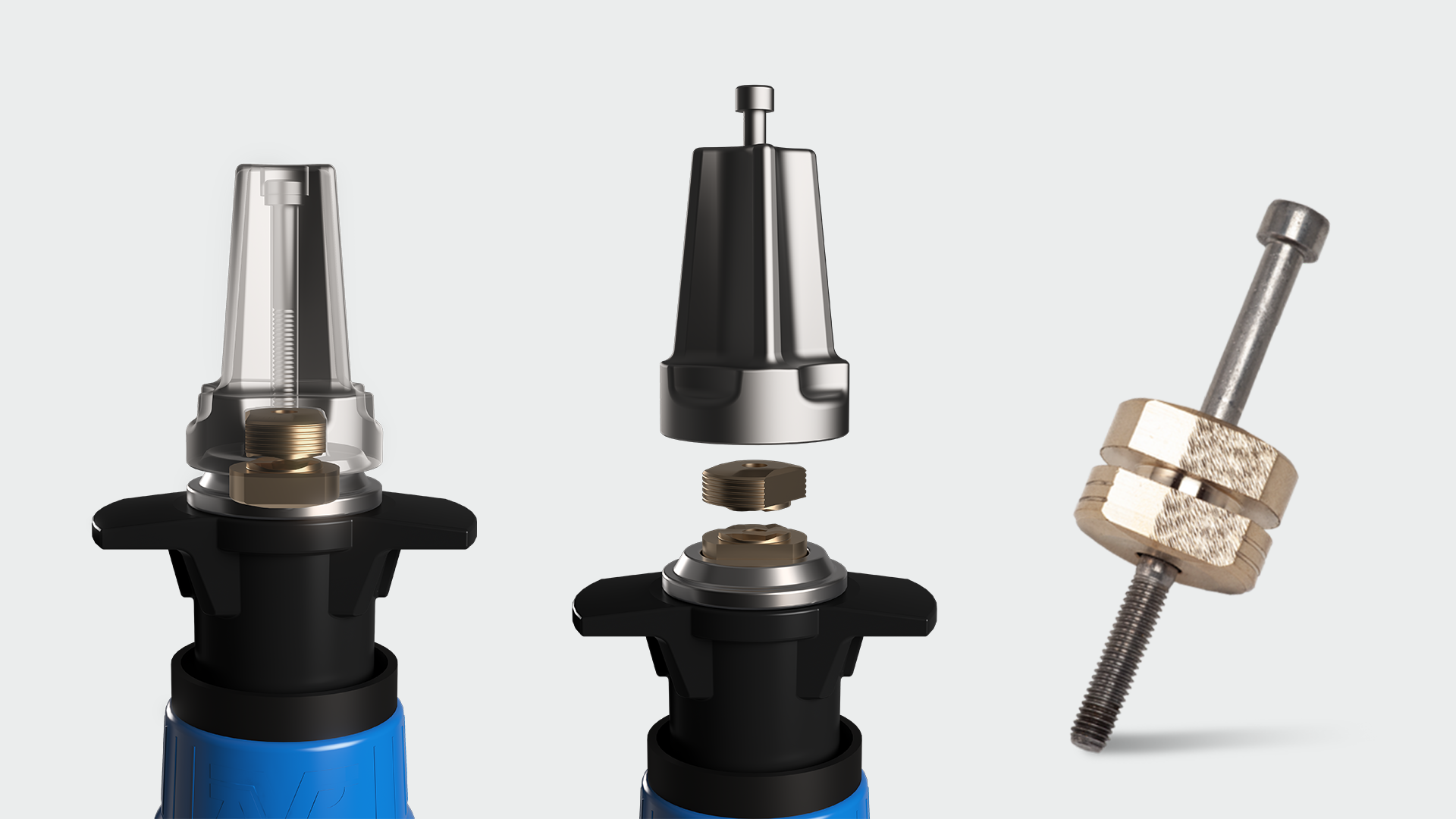 AVK telescopische verlengspindels met breekzone