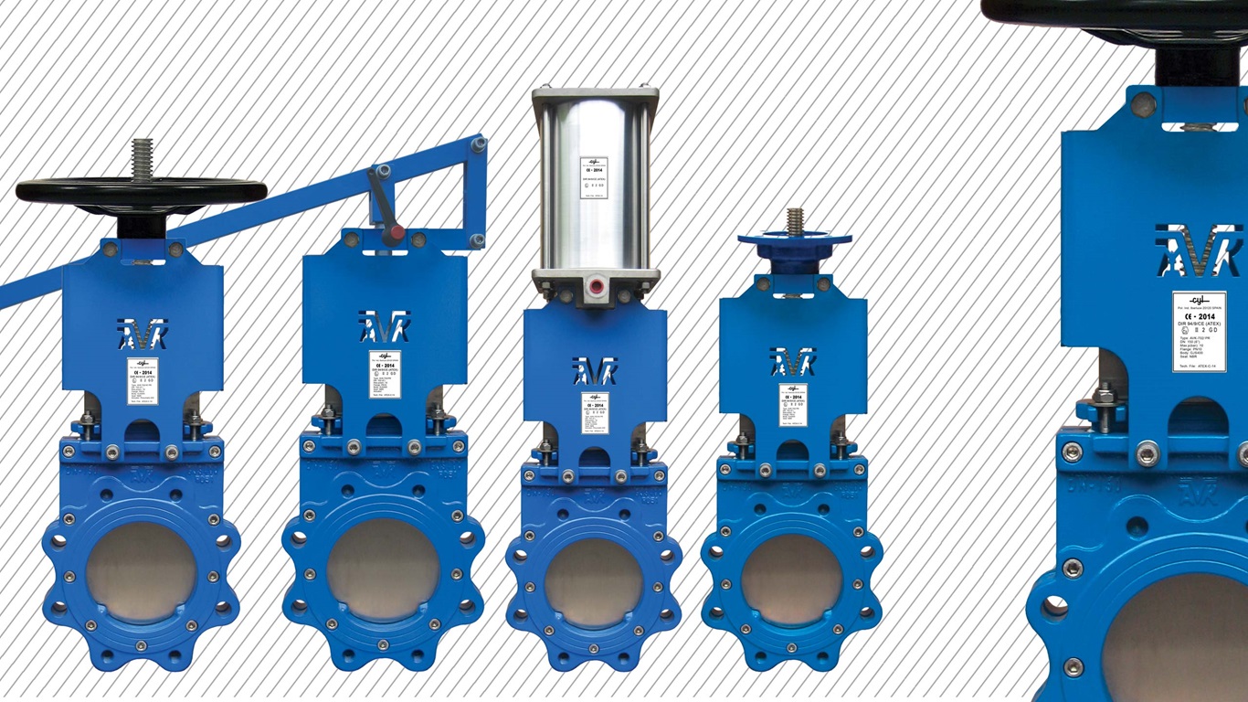 AVK mesafsluiter voor afvalwater 