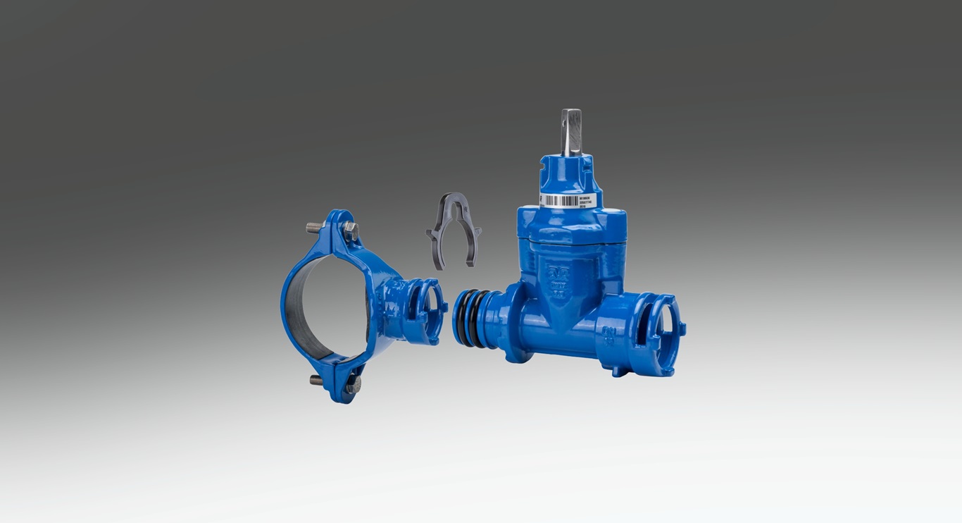 Aanboorzadel en dienstkraan met Supa Lock-systeem