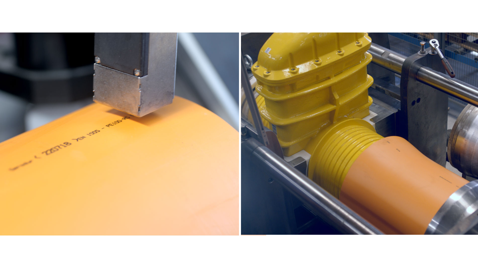 Handling van PE-materiaal bij AVK International EN 12007