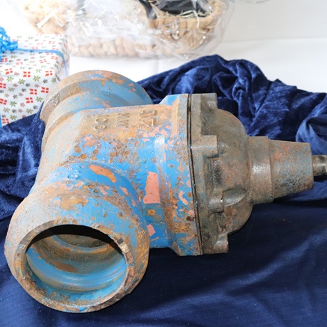 Valve utilisée sans corrosion